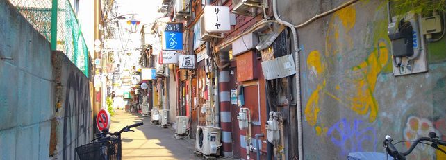 築60年 連棟住宅(大阪市生野区)の外観
